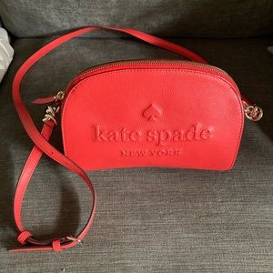 Kate spade crossbody coral/orange color
